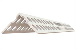 Vinclu-colţar din PVC, 25 x 25mm, 2,5 ml/bară, 50 bare/legătură, 40 legături/palet, Z0160307