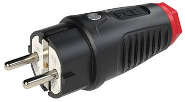 Fisa Schuko TAURUS 2 din cauciuc 250V IP54 VPE30, Z0511-SR