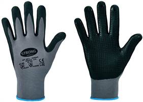 Mănuși din tricot fin HANDAN STRONGHAND®, gri, EN388 + EN407, M9, VPE120, Z061309