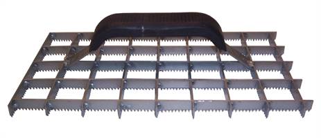Rabot cu gratii, dinţat, 280 x 140mm, UA5, Z0772502