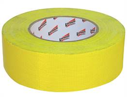Gewebe-Klebeband PREMIUM gelb 45mm x 50m 20Roll/Kart 63Kart/Pal !Keine Haftung f. Rückst.!, Z10362LO
