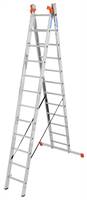 Vielzweckleiter Alu KRAUSE® MONTO® 3x12 Sprossen 4,35-8,60m, Treppenf., Gew. 27,5kg, Z129789