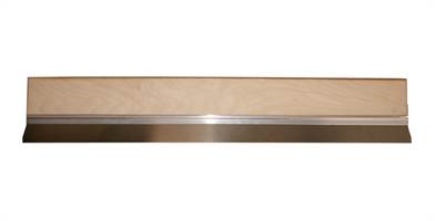 Şpaclu solid, cu şină din aluminiu, pentru perete, 800mm, RF, UA10, Z1640880