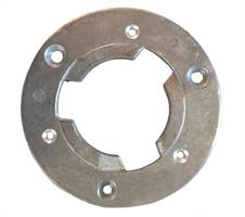 Piesă adiţională pentru perii, executată din aluminiu, pentru STR 580/ES 420S SCHWAMBORN, Z182202