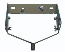 Suport de perete pentru şpaclu, zincat, fără coadă, UA50, Z22305X