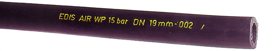 Furtun pentru aer comprimat, 3/4" (DN 19), negru, 15bar, 50ml/rolă, Z31334