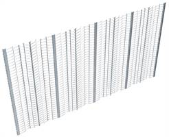 Metal extensibil, suport pentru tencuieli 2,5x0,6m=1,50m² / înălțime 4mm, UA20, Z329900LO