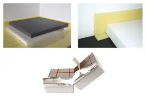 Benzi de margine - folie de spuma PE - panouri izolante