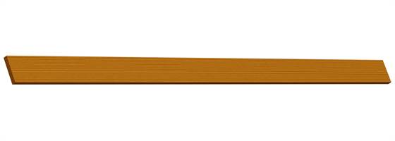 Scândură 55G pentru protecţia piciorului, 3m, Z48155