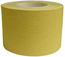 Schleifpapier gelb Körnung 120 115mm 50lfm/Rolle, Z542C7120LO