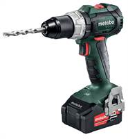 =81= Akku-Schlagbohrmaschine METABO SB 18 LT BL 18V 4,0Ah Li-Ion, 2 Akkus,Koffer, Z602316500