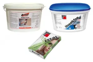 Mortar - grunduire - compuși de netezire și vopsele