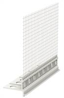 Gewebetropfkante PVC für Rundungen mit WDVS-Gewebe 2,5lfm/Sta VPE25=62,5lfm/Kart, Z6485302R250LO