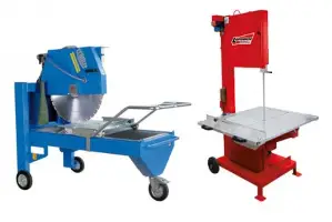 Ferăstraie pentru tăierea cărămizilor - ferăstraie cu bandă