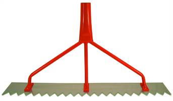 Distribuitor de beton din aluminiu 60cm,dintat,fara coada, Z90113