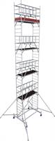 Alu-Rollgerüst KRAUSE® MONTO® PROTEC® Breitaufbau 2,00x0,60m, AH= 10,30m, Z940179