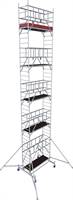 Alu-Rollgerüst KRAUSE® MONTO® PROTEC® Breitaufbau 2,00x0,60m, AH= 11,30m, Z940186