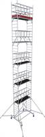 Alu-Rollgerüst KRAUSE® MONTO® PROTEC® Breitaufbau 2,00x0,60m, AH= 12,30m, Z940193