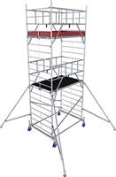 Alu-Rollgerüst KRAUSE® MONTO® PROTEC® XXL Breitaufbau 2,00x1,20m, AH= 6,30m, Z945136