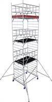 Alu-Rollgerüst KRAUSE® MONTO® PROTEC® XXL Breitaufbau 2,00x1,20m, AH= 8,30m, Z945150