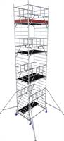 Alu-Rollgerüst KRAUSE® MONTO® PROTEC® XXL Breitaufbau 2,00x1,20m, AH= 9,30m, Z945167