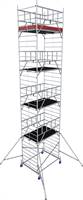 Schela rulante din aluminiu KRAUSE® MONTO® PROTEC® XXL structura lata 2,00x1,20m, AH= 10,30m, Z945174