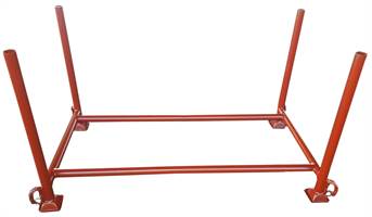 Stapelgestell 144x71x71cm lackiert, passend für 50 Deckenstützen, ZCONT4