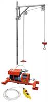 Bauwinde IORI DM200ITT 230V 200kg Tragkraft Seillänge 25x2m, ZDM200ITT