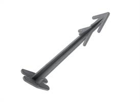 Cui din plastic, 150mm, 500 bucăţi/sac, 50 saci/palet, ZN150