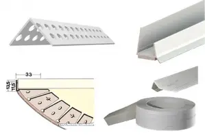 Coltare + profile pentru montaj uscat