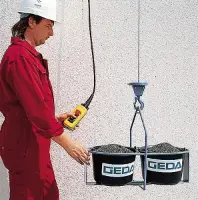 Macarale cu braț pivotant + macarale schele: mijloace de marfă conectate + accesorii