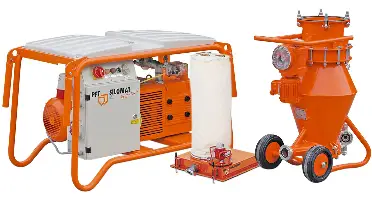Instalatie de transport PFT SILOMAT TRANS PLUS 105 5,5kW incl. calota si accesorii, Z00655336SET