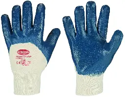 Handschuh NITRILSTAR STRONGHAND®, dublu imersată, manşetă tricotată, EN 388, mărime 11, Z052711