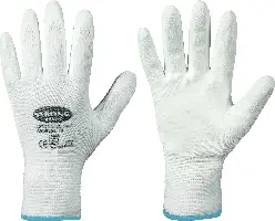 Mănușă tricot fin CLASSIC BEIJING STRONGHAND®, albă, EN388, M8, UA240, Z070608