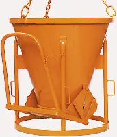 Siloz de beton 1011.12, 1000l conic, cu manetă, Z10800