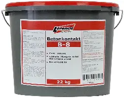 Betonkontakt B – 8, roşu, 22 kg/găleată, 24 găleţi/palet, ***Pericol de îngheţ începând cu 0°C***, Z1222