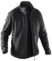 Fleecejacke KÜBLER WEATHER schwarz 245 g/m² Gr. 3XL, Z1242993XL