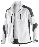 Bundjacke KÜBLER ACTIVIQ weiß/anthrazit 270 g/m² Gr. L, Z12501097L