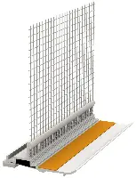 Anputz-Dichtprofil 3D Plus 23mm mit WDVS-Gewebe 2,4lfm/Sta 20Sta/Kart 40Kart/Pal, Z1324LO