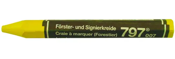 Cretă forestieră de marcare galbenă pentru lemn, cauciuc, hârtie, beton UA12, Z1680003