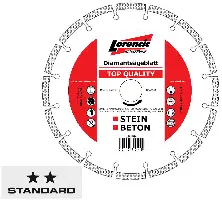 Pânză-ferăstrău diamantată, Top Quality, 230 x 2,6 x 22,2mm, argintie, TYROLIT, Z18469