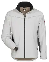 Softshell-Jacke LAURIN CRAFTLAND®, weiß/grau, Gr. L, VPE5, Z19972L