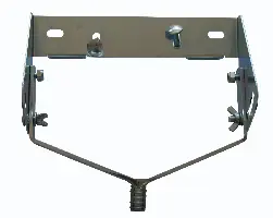 Suport de perete pentru şpaclu, zincat, fără coadă, UA50, Z22305X