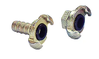 Cuplaj-gheară pentru aer comprimat, cu filet exterior, 1/2", DIN 3489, fontă ductilă, zincat, Z31620