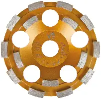 Diamant-Schleifteller Beton STANDARD gold d=125mm für Betonschleifer EBS 1802, Z37114000