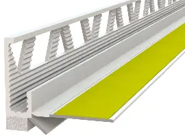 Putz/Schutzleiste 6mm,DL,flex. Abriss,ES, 2,5lfm/Sta 40Sta/Kart 42Kart/Pal, Z3721250LO
