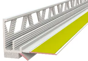 Putz/Schutzleiste 10mm,DL,flex. Abriss,ES, 2,5lfm/Sta 60Sta/Kart 21Kart/Pal, Z3723250LO