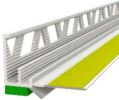 Putz/Schutzleiste 10mm,außen GRÜN,DL,ES, 2,5lfm/Sta 60Sta/Kart 21Kart/Pal, Z3772250LO