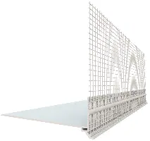 Sockel-/Anschlussprofil PVC 100mm 2,0lfm/Sta 10Sta/Kart 30Kart/Pal, Z4210000014