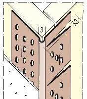Profil Protektor de cant, 3767, din PVC, 3,0 ml/bară, 20 bare/legătură 182leg/palet, Z43767300